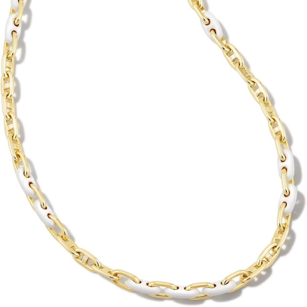 Kendra Scott Bailey White Enamel